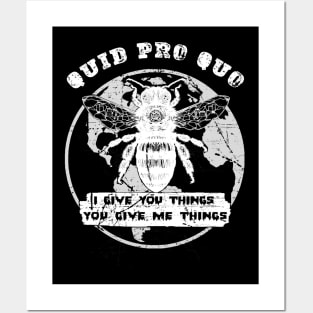 quid pro quo Posters and Art